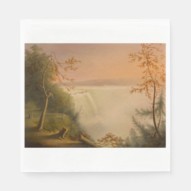 Niagara Falls (Horseshoe Falls) (Rembrandt Peale) Pappersservett (Framsidan)