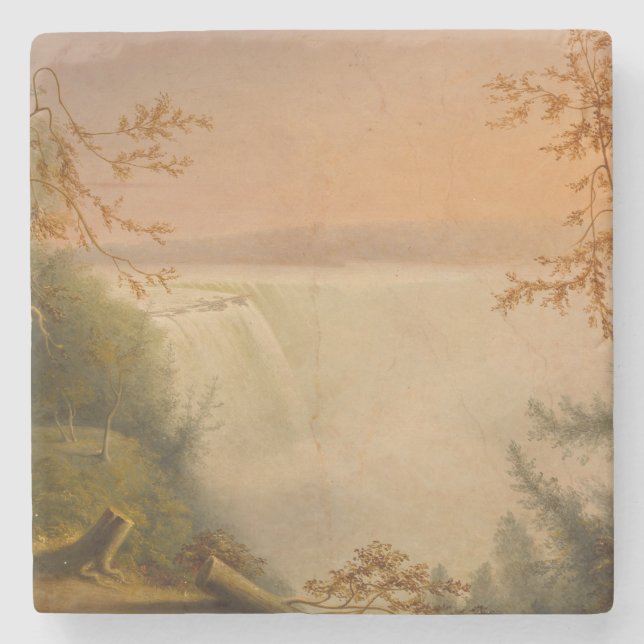 Niagara Falls (Horseshoe Falls) (Rembrandt Peale) Stenunderlägg (Framsidan)