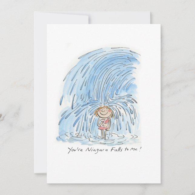 Niagara Falls Inbjudningar (Framsida)