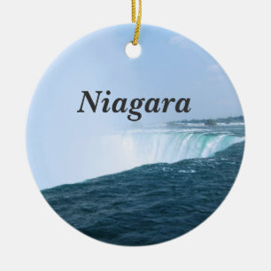 Niagara Falls Julgransprydnad Keramik