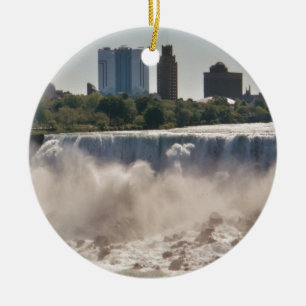 Niagara Falls Julgransprydnad Keramik