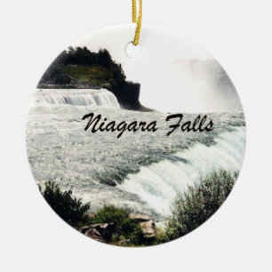 Niagara Falls Julgransprydnad Keramik