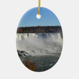 Niagara Falls Julgransprydnad Keramik