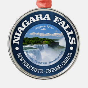 Niagara Falls Julgransprydnad Metall