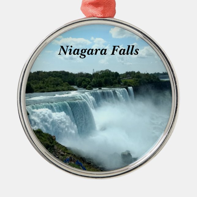 Niagara Falls Julgransprydnad Metall (Framsidan)