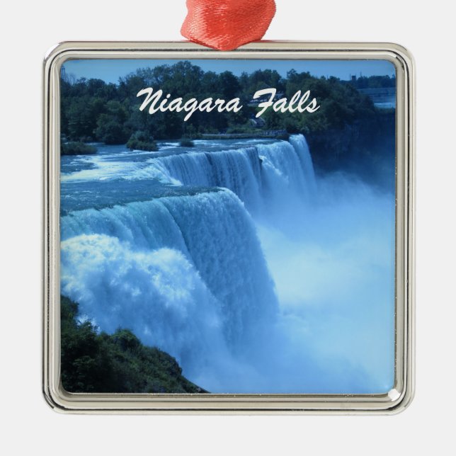 Niagara Falls Julgransprydnad Metall (Framsidan)