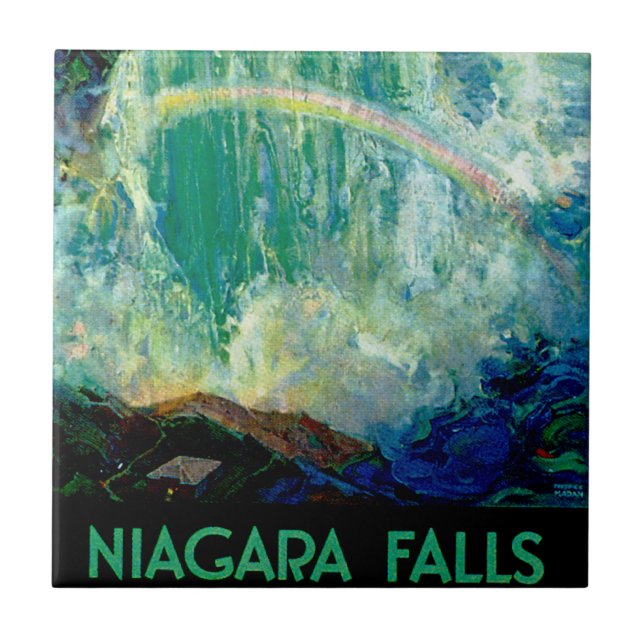 Niagara Falls Kakelplatta (Framsidan)