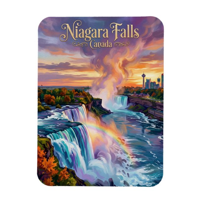 Niagara Falls Kanada Magnet (Vertikal)