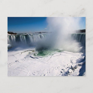 Niagara Falls, Kanada på vintern Vykort
