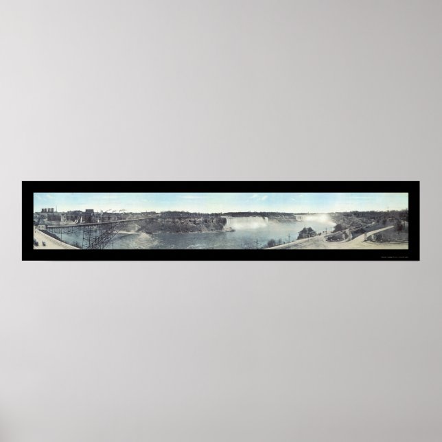 Niagara Falls, Kanada Photo 1913 Poster (Framsidan)