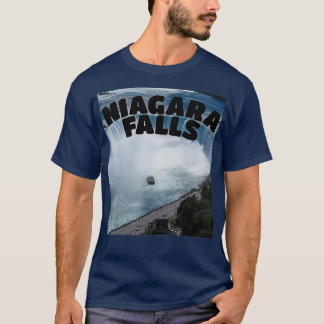 Niagara Falls Kanada roligt Typography Souvenir T Shirt