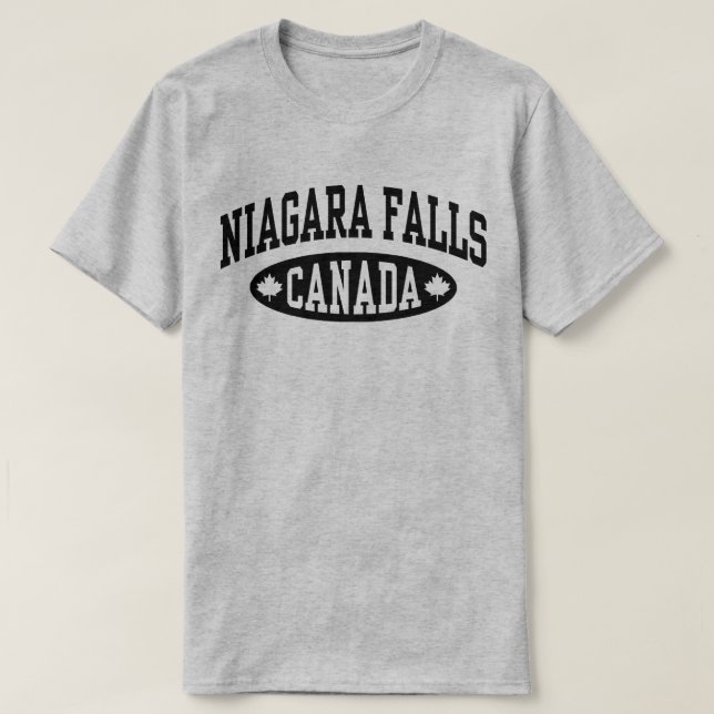 Niagara Falls Kanada T-shirt (Design framsida)