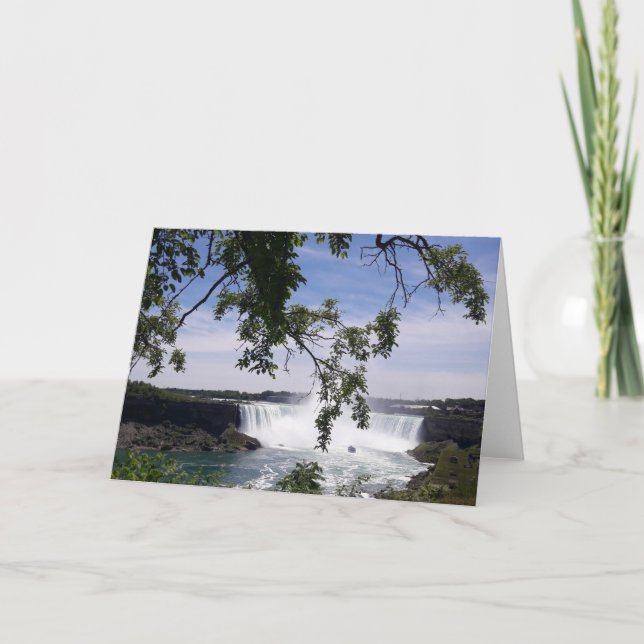 Niagara Falls Kanada tomt kort (Framsida)