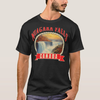 Niagara Falls Kanada USA Natature River 2 T Shirt
