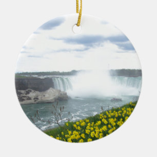 Niagara Falls kanadensaresida Julgransprydnad Keramik