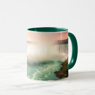 Niagara Falls, kanadensiska solnedgångstiliserade Mugg