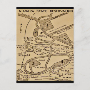 Niagara Falls Kartpostkort Vykort