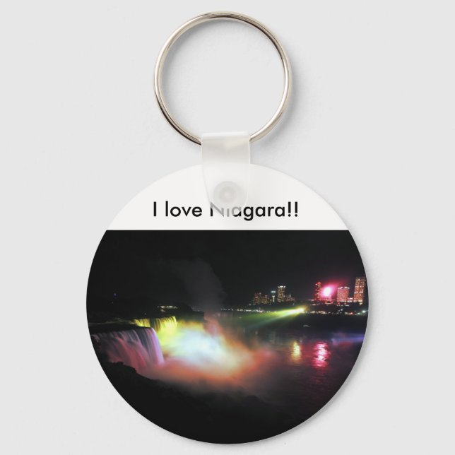 Niagara Falls KeyChain Nyckelring (Framsida)