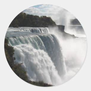 Niagara Falls klistermärkear Runt Klistermärke