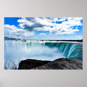Niagara Falls konsttryck Poster