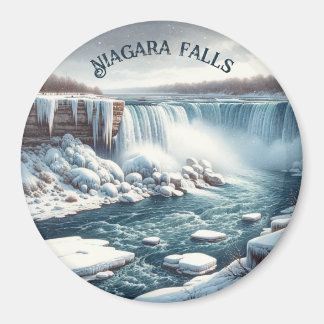 Niagara Falls Magnet, fryst Magnet