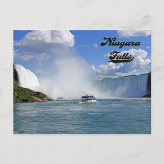 Niagara Falls Maid från Mist Postcard Vykort
