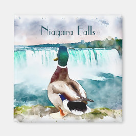 Niagara Falls Mallard Anka Souvenir Magnet