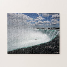 Niagara Falls med Fiskmås Pussel