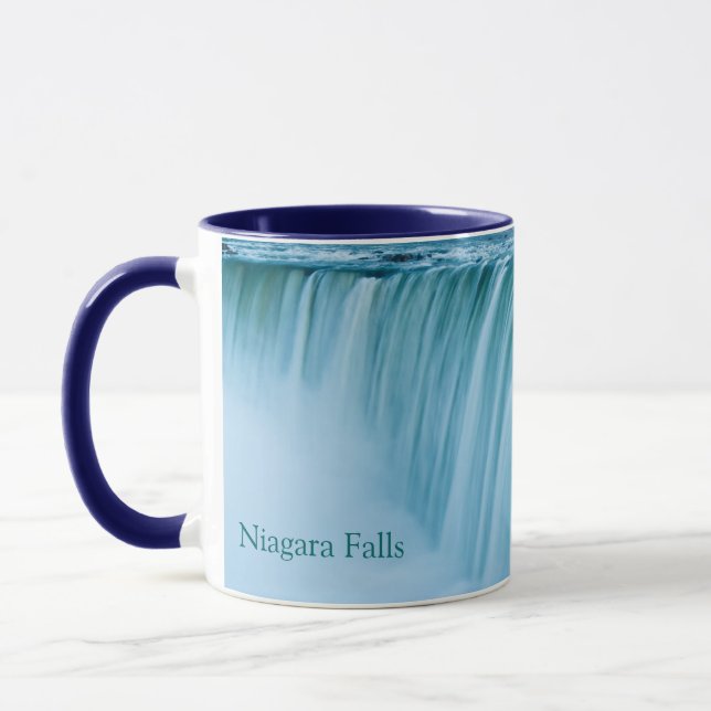 Niagara Falls med text Mugg (Vänster)
