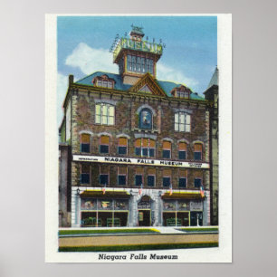 Niagara Falls Museum, vy av Vatten Nymph Poster