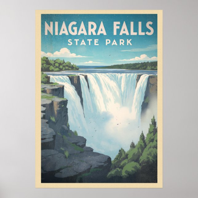 Niagara Falls-nationalpark V01 Poster (Framsidan)