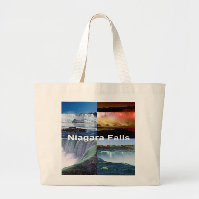 Niagara Falls New York Jumbo Tygkasse (Framsidan)