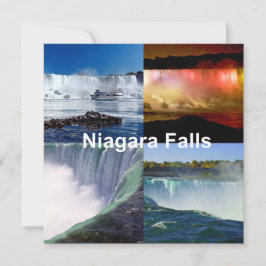 Niagara Falls New York Photo Views Inbjudningar