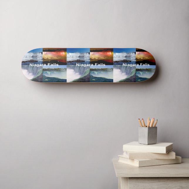 Niagara Falls New York Photo Views Skateboard Bräda 20 Cm (Väggkonst (Horz))