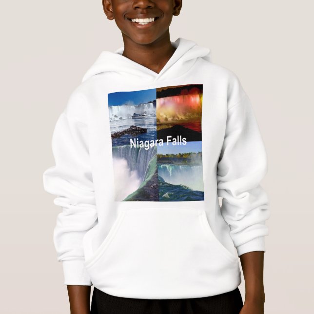Niagara Falls New York Photo Views Tee Shirt (Framsida)