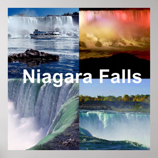 Niagara Falls New York Poster (Framsidan)