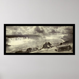 Niagara Falls NY-foto 1909 Poster