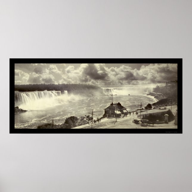 Niagara Falls, NY Photo 1909 Poster (Framsidan)