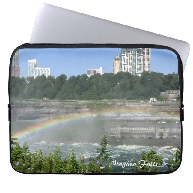 Niagara Falls NY Regnbåge Laptop Fodral (Framsidan)