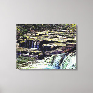 Niagara Falls NY - View from Luna Island Canvastryck