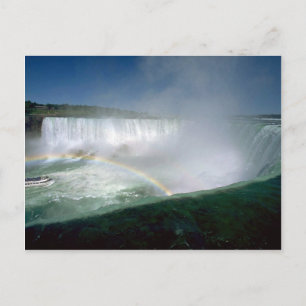 Niagara Falls och Maid of the Mist, New York, USA Vykort