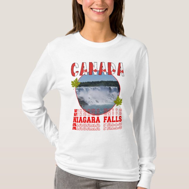 Niagara Falls Ontario Canada Essential T-Shirt (Framsida)