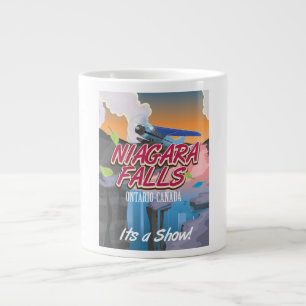 Niagara Falls Ontario Canada-reseaffär Jumbo Mugg
