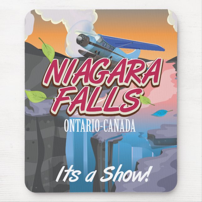 Niagara Falls Ontario Kanada reseskylt Musmatta (Framsidan)