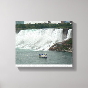 Niagara Falls på den kanadensiska sidan Canvastryck