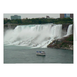 Niagara Falls på den kanadensiska sidan OBS Kort