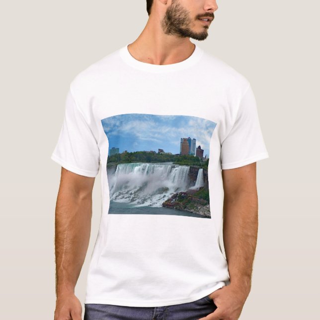 Niagara Falls på den kanadensiska sidan T Shirt (Framsida)