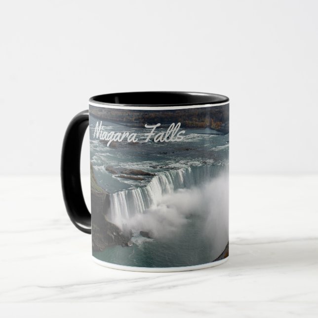 Niagara Falls på en kaffemugg (Framsida vänster)