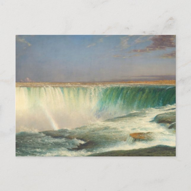 Niagara Falls Painting Postcard Vykort (Framsida)