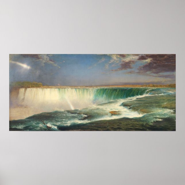 Niagara Falls Painting Poster (Framsidan)